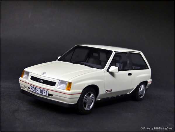 1:18 Opel Corsa A GSI Mod.1990 Weiß - Edition 1000Stk = NEU